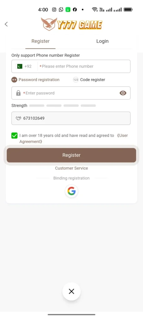 Y777 Game Login 2026